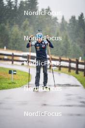 27.09.2024, Lavaze, Italy (ITA): Lukas Hofer (ITA) - Biathlon summer training, Lavaze (ITA). www.nordicfocus.com. © Barbieri/NordicFocus. Every downloaded picture is fee-liable.