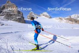 12.10.2024, Ramsau am Dachstein, Austria (AUT): Dmytro Pidruchnyi (UKR) - Biathlon summer training, Dachsteinglacier, Ramsau am Dachstein (AUT). www.nordicfocus.com. © Manzoni/NordicFocus. Every downloaded picture is fee-liable.