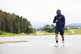 03.07.2024, Premanon, France (FRA): Simon Fourcade (FRA) - Biathlon summer training, Premanon (FRA). www.nordicfocus.com. © Manzoni/NordicFocus. Every downloaded picture is fee-liable.