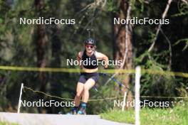 18.07.2024, Lenzerheide, Switzerland (SUI): Grace Castonguay (USA) - Biathlon summer training, Lenzerheide (SUI). www.nordicfocus.com. © Manzoni/NordicFocus. Every downloaded picture is fee-liable.