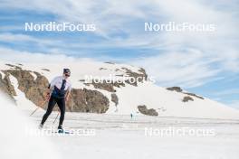 18.06.2024, Tignes, France (FRA): Julia Simon (FRA) - Biathlon summer training, Tignes (FRA). www.nordicfocus.com. © Authamayou/NordicFocus. Every downloaded picture is fee-liable.