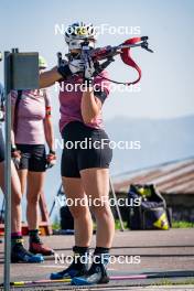 31.07.2024, Lavaze, Italy (ITA): Lisa Osl (AUT) - Biathlon summer training, Lavaze (ITA). www.nordicfocus.com. © Barbieri/NordicFocus. Every downloaded picture is fee-liable.