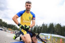 05.09.2024, Lenzerheide, Switzerland (SUI): Taras Lesiuk (UKR) - Biathlon summer training, Lenzerheide (SUI). www.nordicfocus.com. © Manzoni/NordicFocus. Every downloaded picture is fee-liable.