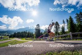 06.08.2024, Lavaze, Italy (ITA): Anna Andexer (AUT) - Biathlon summer training, Lavaze (ITA). www.nordicfocus.com. © Barbieri/NordicFocus. Every downloaded picture is fee-liable.