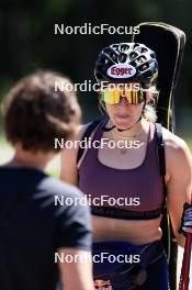 06.08.2024, Lenzerheide, Switzerland (SUI): Lisa Theresa Hauser (AUT) - Biathlon summer training, Lenzerheide (SUI). www.nordicfocus.com. © Manzoni/NordicFocus. Every downloaded picture is fee-liable.