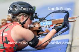 15.07.2024, Lenzerheide, Switzerland (SUI): Grace Castonguay (USA) - Biathlon summer training, Lenzerheide (SUI). www.nordicfocus.com. © Manzoni/NordicFocus. Every downloaded picture is fee-liable.