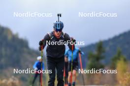 13.10.2024, Ramsau am Dachstein, Austria (AUT): Silvano Demarmels (SUI) - Biathlon summer training, Ramsau am Dachstein (AUT). www.nordicfocus.com. © Manzoni/NordicFocus. Every downloaded picture is fee-liable.