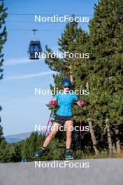 02.09.2024, Font-Romeu, France (FRA): Elvira Oeberg (SWE) - Biathlon summer training, Font-Romeu (FRA). www.nordicfocus.com. © Authamayou/NordicFocus. Every downloaded picture is fee-liable.