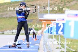 15.09.2024, Lenzerheide, Switzerland (SUI): Chloe Chevalier (FRA) - Sommer Nordic Event 2024, Sommer Biathlon Cup, Lenzerheide (SUI). www.nordicfocus.com. © Manzoni/NordicFocus. Every downloaded picture is fee-liable.