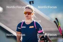 31.07.2024, Lavaze, Italy (ITA): Anna Gandler (AUT) - Biathlon summer training, Lavaze (ITA). www.nordicfocus.com. © Barbieri/NordicFocus. Every downloaded picture is fee-liable.