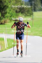 15.07.2024, Lenzerheide, Switzerland (SUI): Maxime Germain (USA) - Biathlon summer training, Lenzerheide (SUI). www.nordicfocus.com. © Manzoni/NordicFocus. Every downloaded picture is fee-liable.