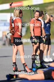 06.08.2024, Lenzerheide, Switzerland (SUI): Lena Haecki-Gross (SUI) - Biathlon summer training, Lenzerheide (SUI). www.nordicfocus.com. © Manzoni/NordicFocus. Every downloaded picture is fee-liable.