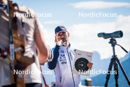 27.06.2024, Lavaze, Italy (ITA): Siegfried Mazet (FRA) - Biathlon summer training, Lavaze (ITA). www.nordicfocus.com. © Barbieri/NordicFocus. Every downloaded picture is fee-liable.