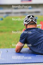 04.09.2024, Lenzerheide, Switzerland (SUI): Endre Stroemsheim (NOR) - Biathlon summer training, Lenzerheide (SUI). www.nordicfocus.com. © Manzoni/NordicFocus. Every downloaded picture is fee-liable.