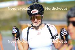 06.08.2024, Lenzerheide, Switzerland (SUI): Lisa Theresa Hauser (AUT) - Biathlon summer training, Lenzerheide (SUI). www.nordicfocus.com. © Manzoni/NordicFocus. Every downloaded picture is fee-liable.