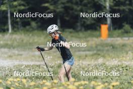 19.05.2024, Forni Avoltri, Italy (ITA): Michela Carrara (ITA) - Biathlon summer training, Forni Avoltri (ITA). www.nordicfocus.com. © Del Fabbro/NordicFocus. Every downloaded picture is fee-liable.