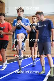 23.07.2024, Premanon, France (FRA): Valentin Lejeune (FRA) - Biathlon summer training, Premanon (FRA). www.nordicfocus.com. © Manzoni/NordicFocus. Every downloaded picture is fee-liable.