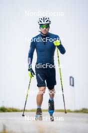 30.09.2024, Lavaze, Italy (ITA): Mirco Romanin (ITA), coach Team Italy - Biathlon summer training, Lavaze (ITA). www.nordicfocus.com. © Barbieri/NordicFocus. Every downloaded picture is fee-liable.