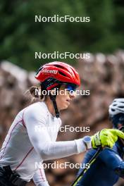 30.09.2024, Lavaze, Italy (ITA): Lisa Vittozzi (ITA) - Biathlon summer training, Lavaze (ITA). www.nordicfocus.com. © Barbieri/NordicFocus. Every downloaded picture is fee-liable.