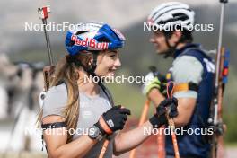 19.06.2024, Lavaze, Italy (ITA): Dorothea Wierer (ITA) - Biathlon summer training, Lavaze (ITA). www.nordicfocus.com. © Vanzetta/NordicFocus. Every downloaded picture is fee-liable.