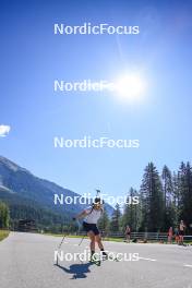 06.08.2024, Lenzerheide, Switzerland (SUI): Lisa Theresa Hauser (AUT) - Biathlon summer training, Lenzerheide (SUI). www.nordicfocus.com. © Manzoni/NordicFocus. Every downloaded picture is fee-liable.