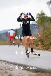 13.10.2024, Ramsau am Dachstein, Austria (AUT): Amy Baserga (SUI) - Biathlon summer training, Ramsau am Dachstein (AUT). www.nordicfocus.com. © Manzoni/NordicFocus. Every downloaded picture is fee-liable.