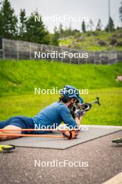 15.06.2024, Lavaze, Italy (ITA): Malte Stefansson (SWE) - Biathlon summer training, Lavaze (ITA). www.nordicfocus.com. © Barbieri/NordicFocus. Every downloaded picture is fee-liable.