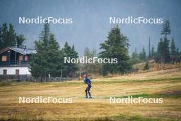 27.09.2024, Lavaze, Italy (ITA): Lisa Vittozzi (ITA) - Biathlon summer training, Lavaze (ITA). www.nordicfocus.com. © Barbieri/NordicFocus. Every downloaded picture is fee-liable.