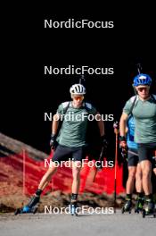 28.08.2024, Bessans, France (FRA): Eric Perrot - Biathlon summer training, Bessans (FRA). www.nordicfocus.com. © Authamayou/NordicFocus. Every downloaded picture is fee-liable.