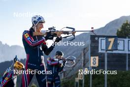 22.10.2024, Lavaze, Italy (ITA): Sturla Holm Laegreid (NOR) - Biathlon summer training, Lavaze (ITA). www.nordicfocus.com. © Vanzetta/NordicFocus. Every downloaded picture is fee-liable.