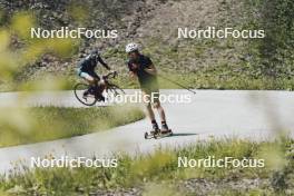 19.05.2024, Forni Avoltri, Italy (ITA): Michela Carrara (ITA) - Biathlon summer training, Forni Avoltri (ITA). www.nordicfocus.com. © Del Fabbro/NordicFocus. Every downloaded picture is fee-liable.