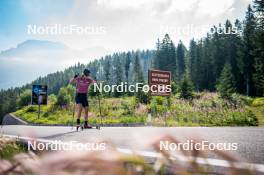 06.08.2024, Lavaze, Italy (ITA): Kristina Oberthaler (AUT) - Biathlon summer training, Lavaze (ITA). www.nordicfocus.com. © Barbieri/NordicFocus. Every downloaded picture is fee-liable.