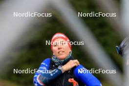 10.09.2024, Lenzerheide, Switzerland (SUI): Lena Haecki-Gross (SUI) - Biathlon summer training, Lenzerheide (SUI). www.nordicfocus.com. © Manzoni/NordicFocus. Every downloaded picture is fee-liable.