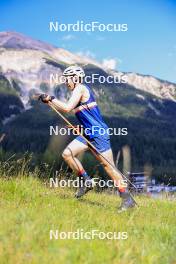 15.07.2024, Lenzerheide, Switzerland (SUI): Bjorn Westervelt (USA) - Biathlon summer training, Lenzerheide (SUI). www.nordicfocus.com. © Manzoni/NordicFocus. Every downloaded picture is fee-liable.