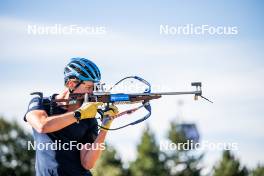 05.09.2024, Font-Romeu, France (FRA): Martin Ponsiluoma (SWE) - Biathlon summer training, Font-Romeu (FRA). www.nordicfocus.com. © Authamayou/NordicFocus. Every downloaded picture is fee-liable.