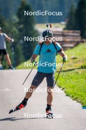 31.07.2024, Lavaze, Italy (ITA): Emilien Claude (FRA) - Biathlon summer training, Lavaze (ITA). www.nordicfocus.com. © Barbieri/NordicFocus. Every downloaded picture is fee-liable.