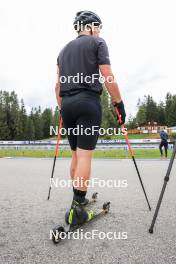 04.09.2024, Lenzerheide, Switzerland (SUI): Johannes Dale-Skjevdal (NOR) - Biathlon summer training, Lenzerheide (SUI). www.nordicfocus.com. © Manzoni/NordicFocus. Every downloaded picture is fee-liable.