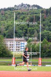 03.07.2024, Saint-Claude, France (FRA): Romain Hurtault (FRA) - Biathlon summer training, Premanon (FRA). www.nordicfocus.com. © Manzoni/NordicFocus. Every downloaded picture is fee-liable.