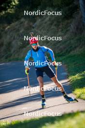 29.09.2024, Lavaze, Italy (ITA): Lisa Vittozzi (ITA) - Biathlon summer training, Lavaze (ITA). www.nordicfocus.com. © Barbieri/NordicFocus. Every downloaded picture is fee-liable.