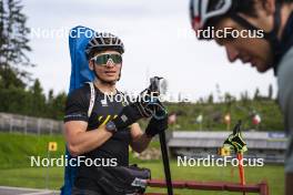 19.06.2024, Lavaze, Italy (ITA): Elia Zeni (ITA) - Biathlon summer training, Lavaze (ITA). www.nordicfocus.com. © Vanzetta/NordicFocus. Every downloaded picture is fee-liable.