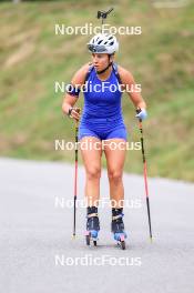 05.09.2024, Lenzerheide, Switzerland (SUI): Ingrid Landmark Tandrevold (NOR) - Biathlon summer training, Lenzerheide (SUI). www.nordicfocus.com. © Manzoni/NordicFocus. Every downloaded picture is fee-liable.