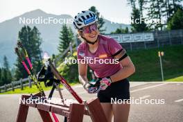 31.07.2024, Lavaze, Italy (ITA): Anna Andexer (AUT) - Biathlon summer training, Lavaze (ITA). www.nordicfocus.com. © Barbieri/NordicFocus. Every downloaded picture is fee-liable.