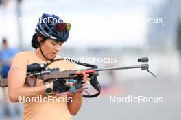 24.07.2024, Premanon, France (FRA): Camille Bened (FRA) - Biathlon summer training, Premanon (FRA). www.nordicfocus.com. © Manzoni/NordicFocus. Every downloaded picture is fee-liable.