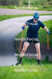 06.06.2024, Lavaze, Italy (ITA): Martin Ponsiluoma (SWE) - Biathlon summer training, Lavaze (ITA). www.nordicfocus.com. © Barbieri/NordicFocus. Every downloaded picture is fee-liable.