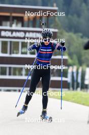 15.09.2024, Lenzerheide, Switzerland (SUI): Gilonne Guigonnat (FRA) - Sommer Nordic Event 2024, Sommer Biathlon Cup, Lenzerheide (SUI). www.nordicfocus.com. © Manzoni/NordicFocus. Every downloaded picture is fee-liable.