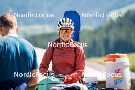 27.06.2024, Lavaze, Italy (ITA): Juni Arnekleiv (NOR) - Biathlon summer training, Lavaze (ITA). www.nordicfocus.com. © Barbieri/NordicFocus. Every downloaded picture is fee-liable.