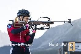 21.10.2024, Lavaze, Italy (ITA): Juni Arnekleiv (NOR) - Biathlon summer training, Lavaze (ITA). www.nordicfocus.com. © Vanzetta/NordicFocus. Every downloaded picture is fee-liable.