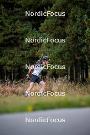 20.09.2024, Font-Romeu, France (FRA): Marek Mackels (BEL) - Biathlon summer training, Font-Romeu (FRA). www.nordicfocus.com. © Authamayou/NordicFocus. Every downloaded picture is fee-liable.