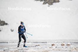 19.06.2024, Tignes, France (FRA): Sophie Chauveau (FRA) - Biathlon summer training, Tignes (FRA). www.nordicfocus.com. © Authamayou/NordicFocus. Every downloaded picture is fee-liable.