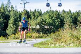 05.09.2024, Font-Romeu, France (FRA): Elvira Oeberg (SWE) - Biathlon summer training, Font-Romeu (FRA). www.nordicfocus.com. © Authamayou/NordicFocus. Every downloaded picture is fee-liable.